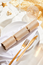 Load image into Gallery viewer, Bulk buy, "Gold Sparkling" 12" Box of 36 | Bonbon Crackers