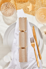 Load image into Gallery viewer, Bulk buy, "Gold Sparkling" 12" Box of 36 | Bonbon Crackers