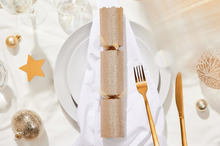 Load image into Gallery viewer, Bulk buy, "Gold Sparkling" 12" Box of 36 | Bonbon Crackers