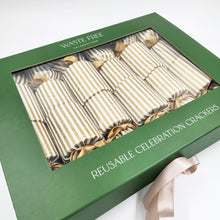 Load image into Gallery viewer, Gold Stripes (Reusable Christmas Crackers)