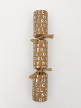 Load image into Gallery viewer, Holiday Cheer - Box of 8, 12"/30cm Kraft Christmas Crackers