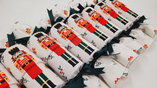 Load image into Gallery viewer, Christmas Re-Crackers | Handmade Waste Free Reusable Bonbons | Ultra High Quality | Nutcracker| Box of 6