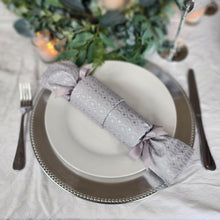 Load image into Gallery viewer, Christmas Re-Crackers | Handmade Waste Free Reusable Bonbons | Ultra High Quality | Silver & Ice | Box of 8