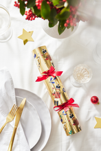 Load image into Gallery viewer, Luxury, Gold Toy Soldier, 13" Ultra High Quality, Handmade Bon Bon - Box of 8 | Bonbon Crackers