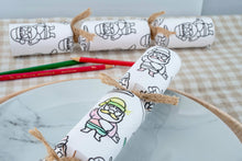 Load image into Gallery viewer, DIY - Surfing Santa, Pack of 8 | Bonbon Crackers