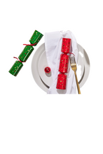 Load image into Gallery viewer, Bulk buy, &quot;Red &amp; Green Merry&quot; 9inch&quot; Box of 100 | Bonbon Crackers
