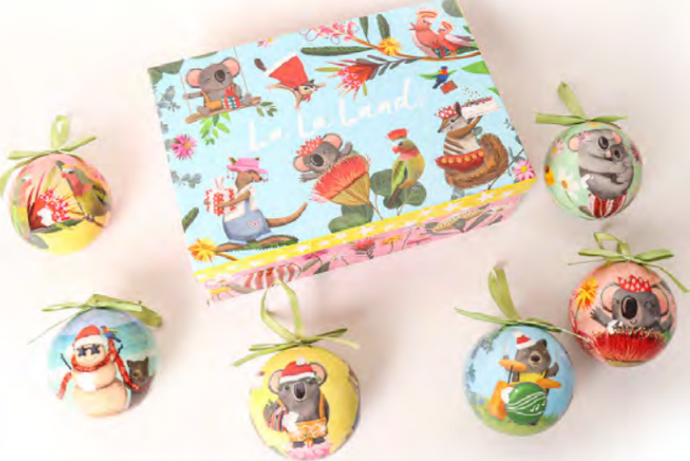 Festive Forest - Christmas Tree Bauble Set