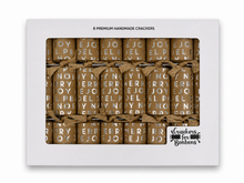 Load image into Gallery viewer, Holiday Cheer - Box of 8, 12"/30cm Kraft Christmas Crackers
