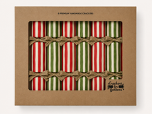 Load image into Gallery viewer, Merry Stripe - 30cm, Red &amp; Green Set.
