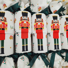 Load image into Gallery viewer, Christmas Re-Crackers | Handmade Waste Free Reusable Bonbons | Ultra High Quality | Nutcracker| Box of 8
