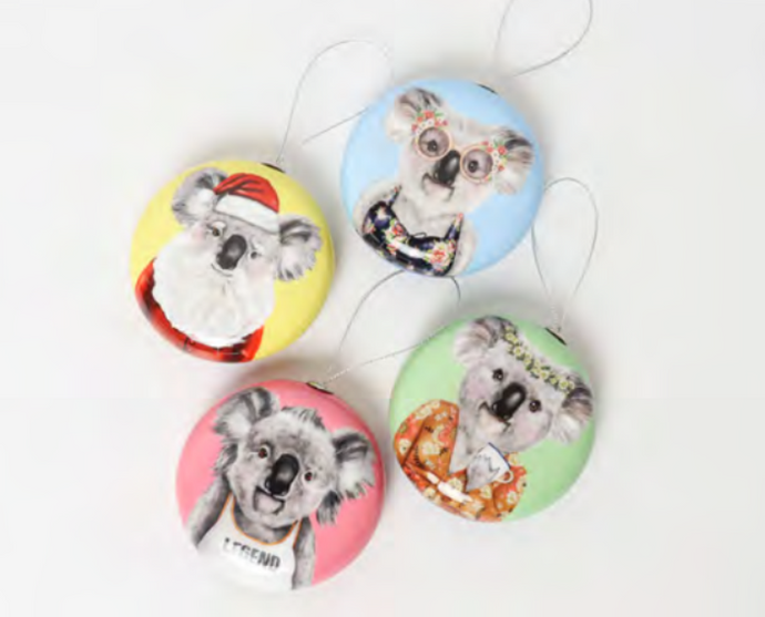 Sunshine Lovers - Christmas Tree Ornament Set