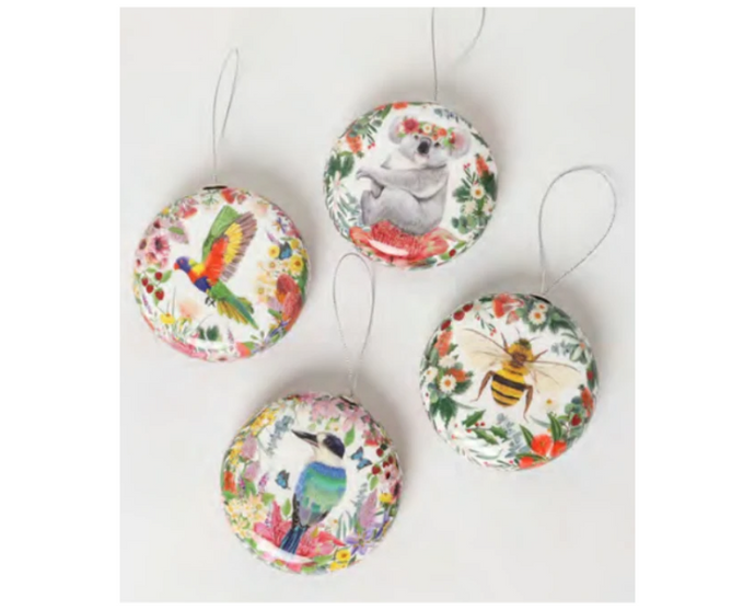 Enchanted Garden - Christmas Tree Ornament Set