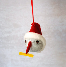 Load image into Gallery viewer, Christmas Gull With Chip - Christmas Tree Bauble
