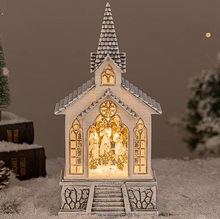 Load image into Gallery viewer, Church - Angel | Exquisite Snow Globe
