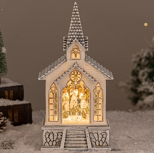 Church - Angel | Exquisite Snow Globe