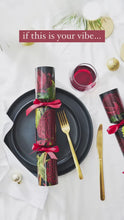 Load and play video in Gallery viewer, Luxury, Tartan, 13&quot; Ultra High Quality, Handmade Bon Bon - Box of 8 | Bonbon Crackers
