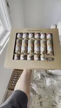 Load and play video in Gallery viewer, Novelty, &quot;Penguin and Snowman&quot; Eco 12&quot; - Box of 8 | Bonbon Crackers
