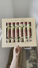 Load and play video in Gallery viewer, Eco-Friendly, Waratah 12&quot;, Box of 8 | Bonbon Crackers
