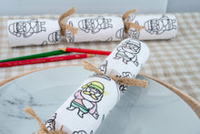 Load image into Gallery viewer, DIY - Surfing Santa, Pack of 8 | Bonbon Crackers
