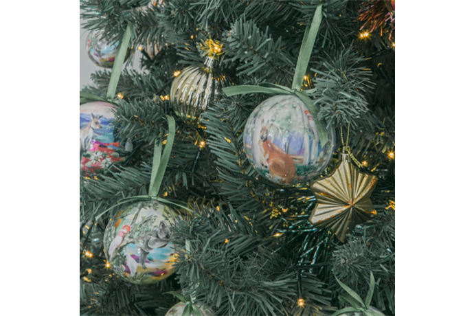 Christmas Tree Bauble Set - Nature Dwellings 