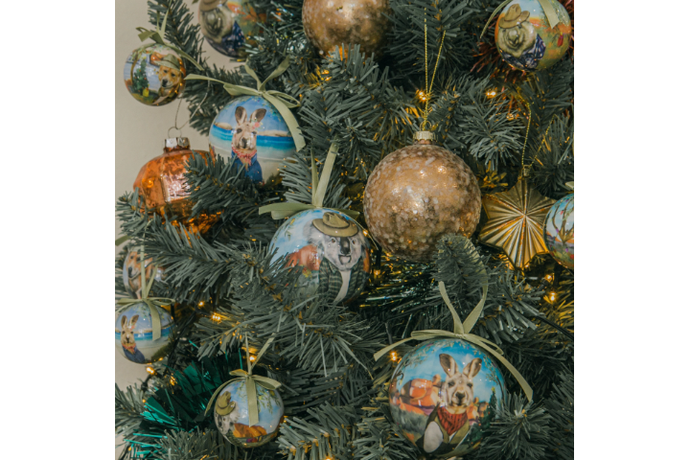 Christmas Tree Bauble Set - Sunny Outback